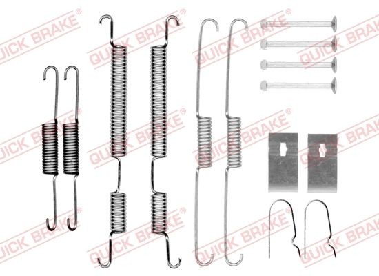Quick Brake ZubehöRsatz, Bremsbacken 105-0024 FüR Hyundai Kia-image