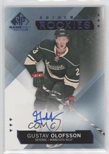 2015-16 SP Game-Used Authentic Rookies Blue Gustav Olofsson #218 Auto 2u9