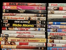 ​Lot of 40 Comedy DVD Bundle - Tyler Perry, Ice Cube, Kevin Hart, Will Smith...