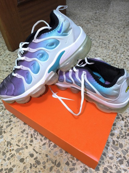 Nike Air Vapormax Plus Purple and White