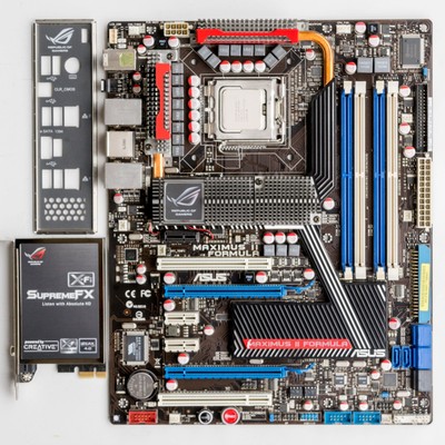 Asus Maximus Formula II Mod + DVD Install + Xeon Processor 3.0GHz + Audio Card