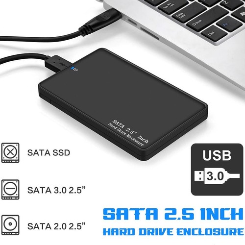 HDD Extérieur USB 3.0 Disque Dur 1TB De Portable Voyage Slim Ordinateur Mac - Afbeelding 3 van 4