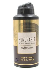 BATH BODY WORKS HONORABLE MEN'S BODY SPRAY 3.7 OZ