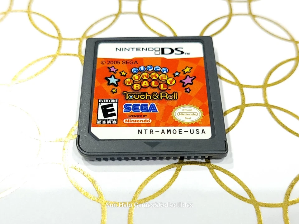 Super Monkey Ball: Touch And Roll (Nintendo DS) Authentic Cart Only - Tested - Image 3 of 4