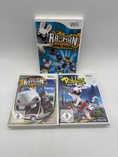 Nintendo Wii Rayman Raving Rabidds 1 + Rayman Raving Rabidds 2 + Rabbids Go Home
