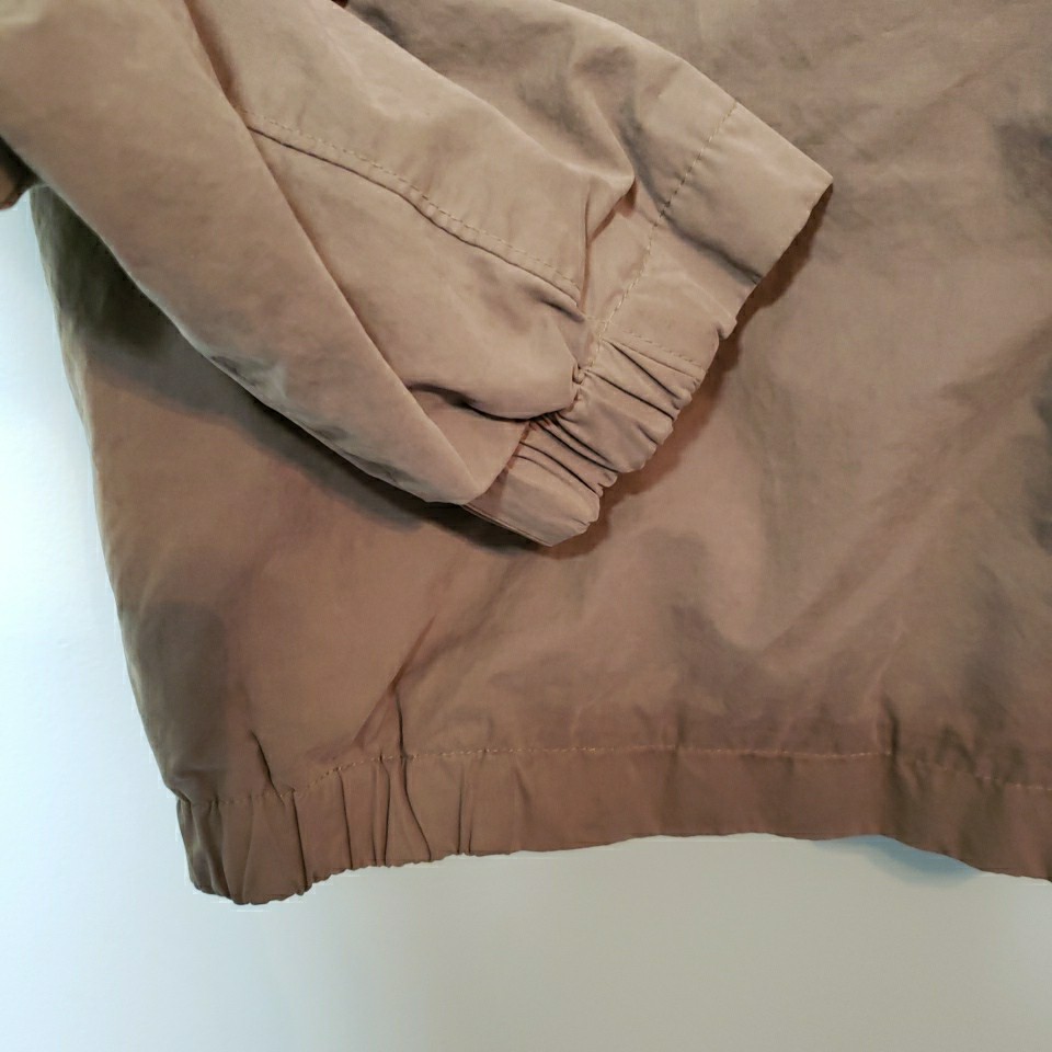 Columbia Mens Large Windbreaker Jacket Boxy Full Zip Mesh Lined Military GREEN thumbnail 20