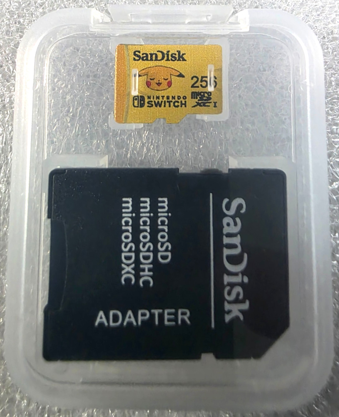 SanDisk 256GB Nintendo Switch Pokemon Edition Micro SD MicroSDXC Gaming Card