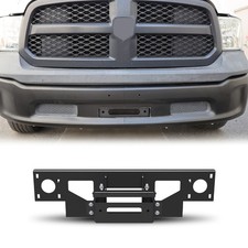 Steel Front Hidden Winch Mount Plate For 2013-2018 Ram 15002019-2024 Classic
