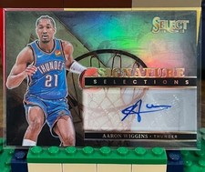 Aaron Wiggins - 2024-25 Select Signature Selections Auto - Silver Prizm