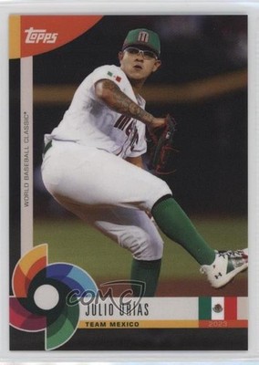 2023 Topps World Baseball Classic Global Stars Black Julio Urias #2 7k6