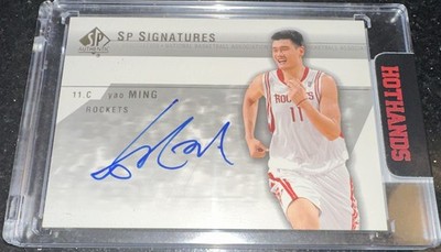 Upper Deck 2003-04 SP Authentic SP Signatures Yao Ming Rockets 11.C Auto