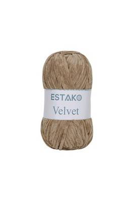 Estako Velvet Chenille Blanket amigurumi Yarn for Pack of One, 1430 - Camel