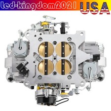 4 Barrel 650 Cfm Carburetor For 4150 Holley Brawler Double-pumper Electric Choke