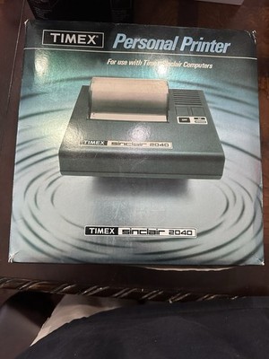 Timex Sinclair 2040 Personal Printer & Box vintage computer