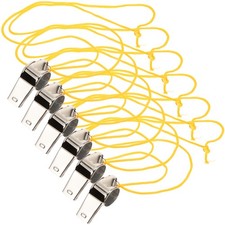 6Pcs whistles Sports Whistle Whistle Bulk Referee Safety Loud Whistle q