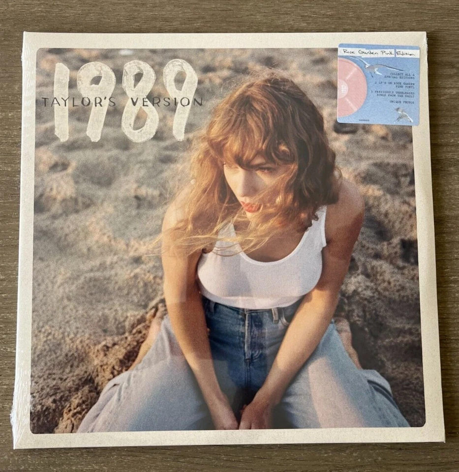 Taylor Swift 1989 Taylor's Version Vinyl LP Rose Garden Pink Edition NEW SEALED