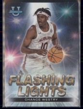 2022-23 Bowman University Best - Chance Westry Flashing Lights #FL-8