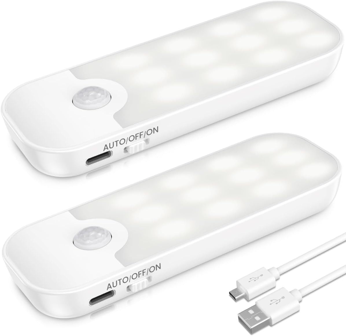 Luce con sensore di movimento Luce notturna a LED senza fili Lampada da