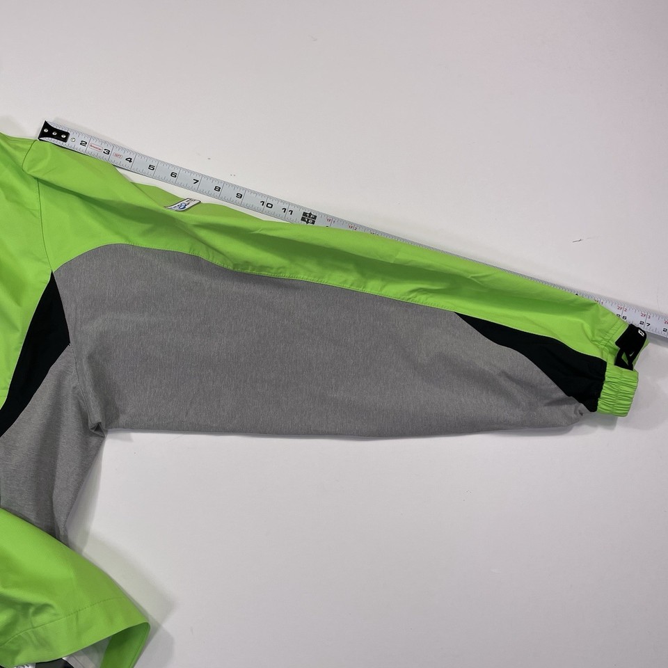 Coupe-vent FootJoy Dryjoys Hydrolite – Noir, 2XL, Homme, Manches Courtes, Imperméable Léger