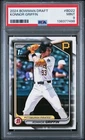 ‼️KONNOR GRIFFIN - 2024 BOWMAN DRAFT #BD22 PIRATES 1ST RC PROSPECT PSA 9 MINT ‼️
