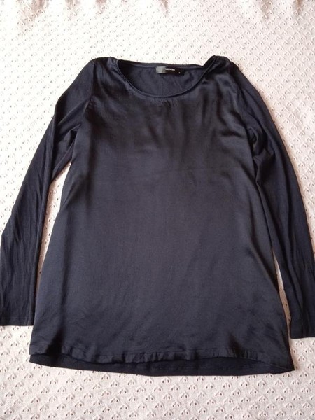 Women Hallhuber Shirt Black Cotton 36 / S / 44