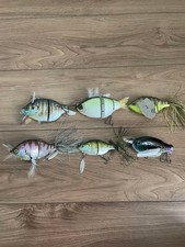 Bass Fishing Retirement Set, Used, Slight Scratches, Includes Lures