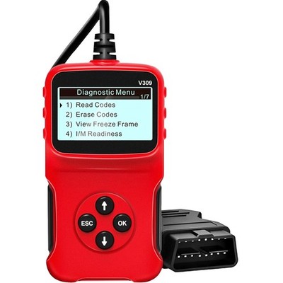 Vielseitiges OBD Diagnosegerät für alle OBDII Protokolle - LCD-Anzeige inklusive