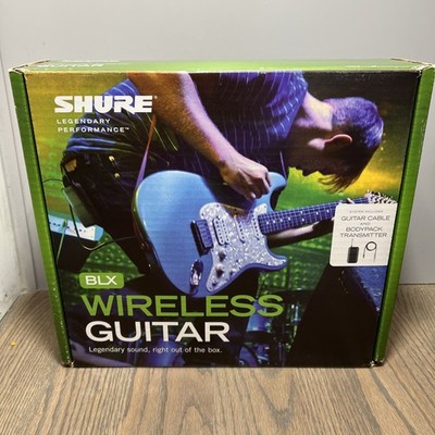 Shure BLX14-H9 Wireless System for Instruments Guitarists 512-542 MHz