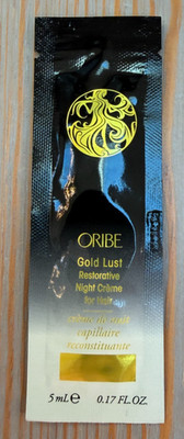 Oribe Gold Lust Transformative Night Cream for Hair sample packet 5ml / 0.17oz