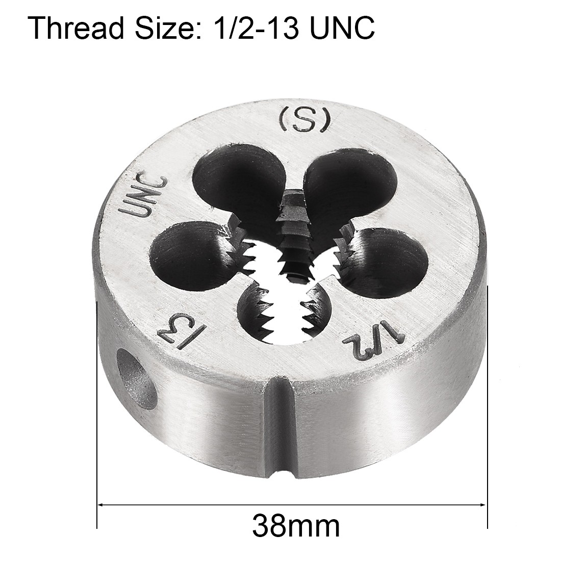 Machine Threading On Metal 1/2-13 UNC Round Die Machine Thread Right Hand Threading Die 2pack | eBay