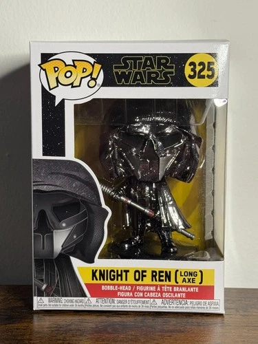Knight of Ren Long Axe Funko POP! Star Wars #325 Metallic