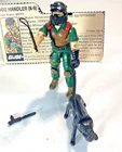 VINTAGE GI JOE ARAH MUTT 1984 COMPLETE WITH CARD HASBRO