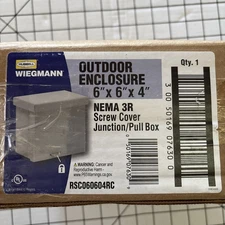 RSC060604RC Wiegmann Outdoor Enclosure 6X6X4