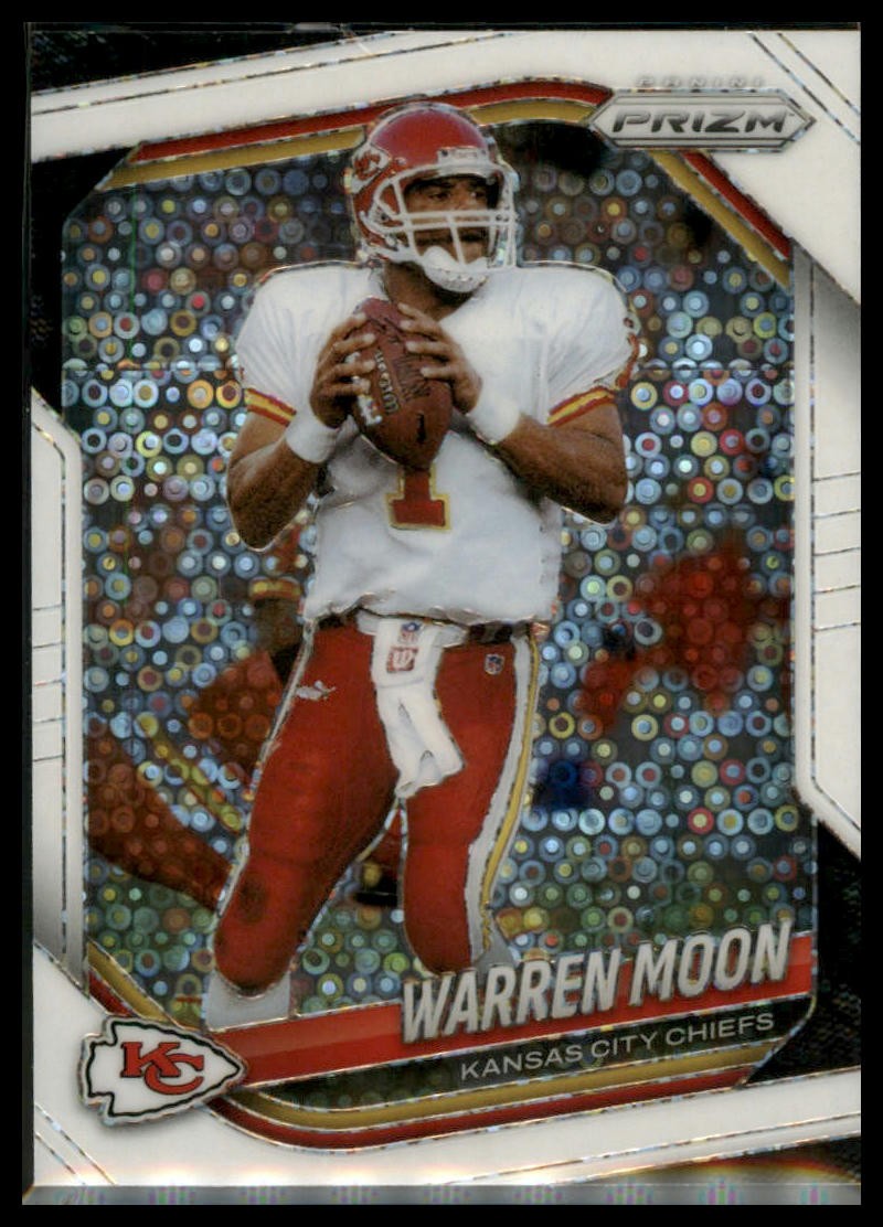 2025 Panini Prizm #52 Warren Moon White Disco