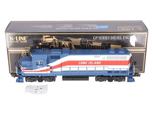 K-Line K2439-0256 O Long Island RR GP38-2 Diesellok #256 LN/Box | Zustand: Used