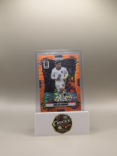 2026 Panini Prizm World Cup Jude Bellingham /99 Orange Pulsar England