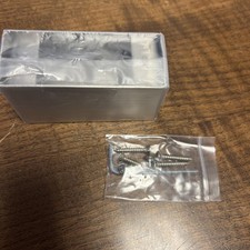 Cadre saillie inox avec visière anti-pluie pour BP de sortie BPS et BPLA Aiphone
