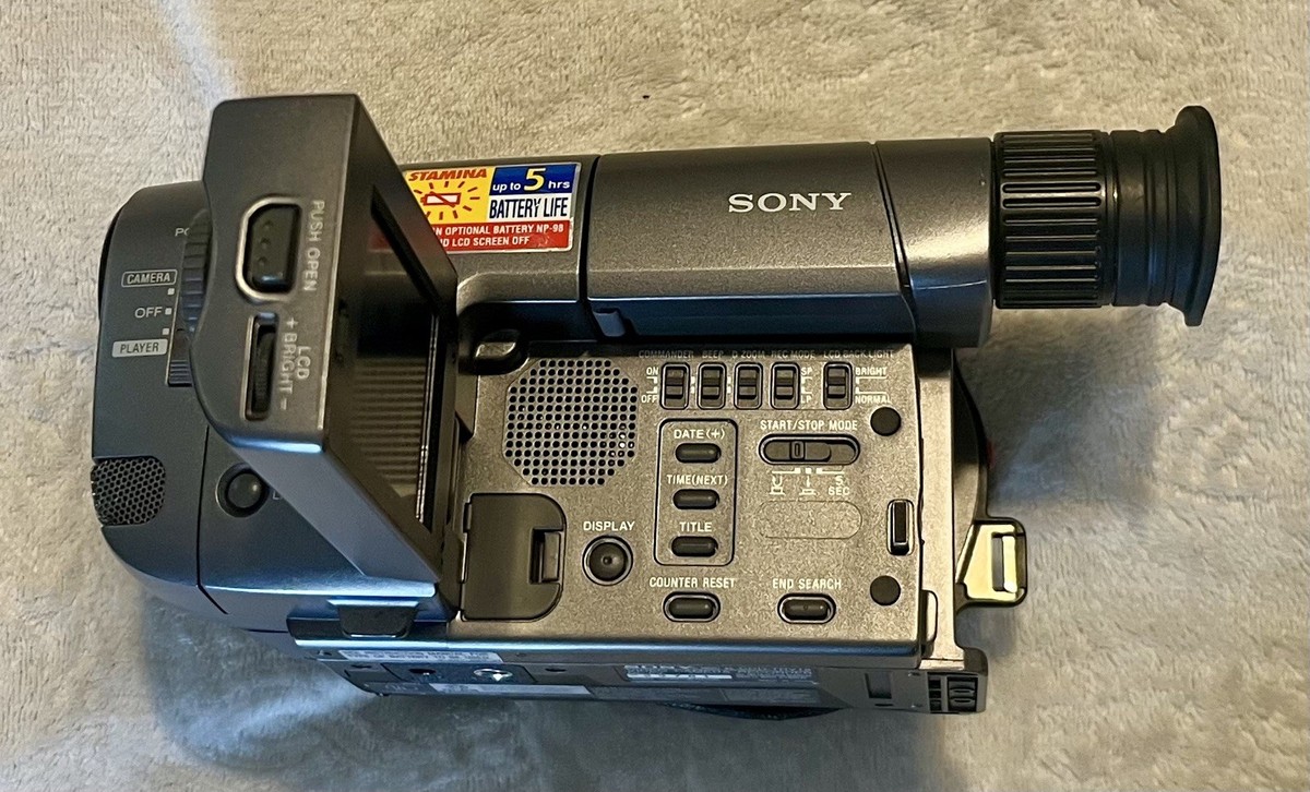 Buy Sony Handycam CCD-TRV12 8mm Analog Camcorder online | eBay