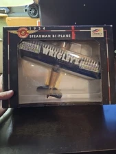 Wrigley's 1934 Stearman Die Cast Metal Airplane Bank New!
