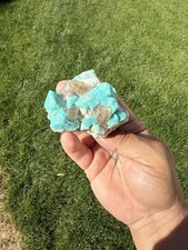 Amazonite with Smokey quartz and Cleavelandite