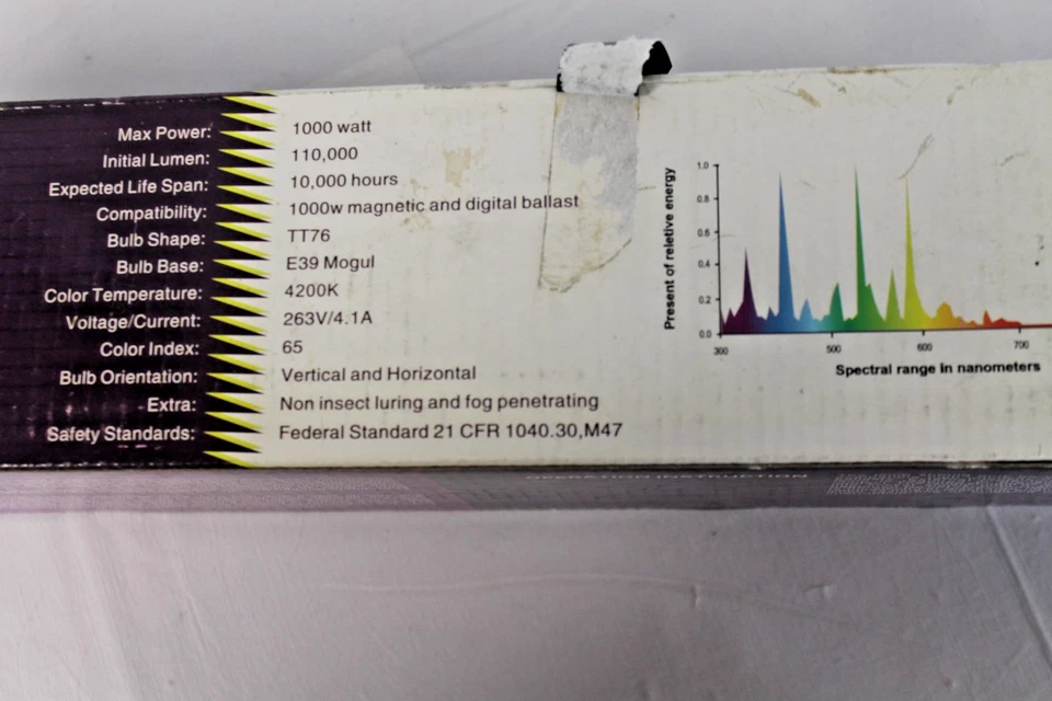 Apollo Horticulture Grow Light MH 1000W TT76 E39 - Image 4 of 4