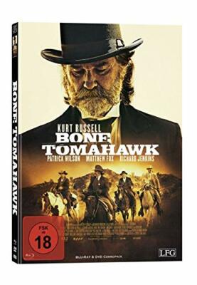Blu Ray / DVD Mediabook - Bone Tomahawk Uncut mit Kurt Russel Cover D NEU