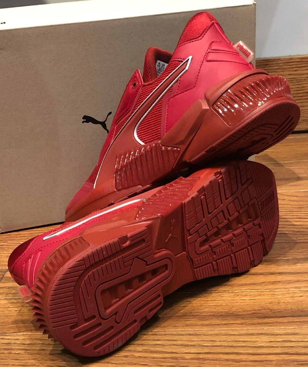 NEW* WOMEN PUMA Provoke XT FM Mono Wns Red / Metallic Silver
