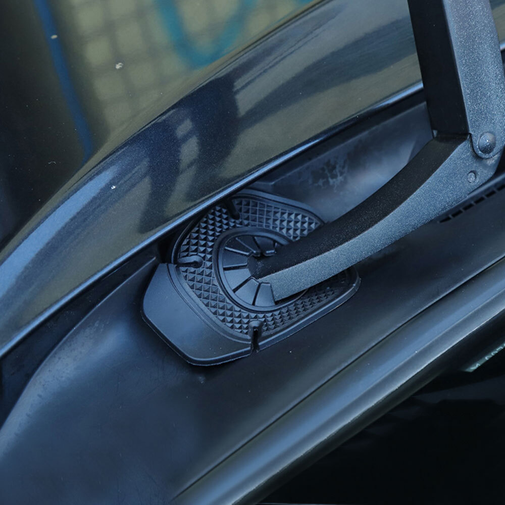 4-Piece Silicone Windshield Wiper Hole Protectors for Cars