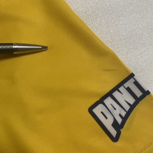 Guam High School Panthers Staff Yellow Polo Men's Medium Polyester New w/o Tags - Picture 4 of 9