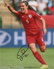 England World Cup Fara Williams Autographed Signed 8x10 Photo COA A