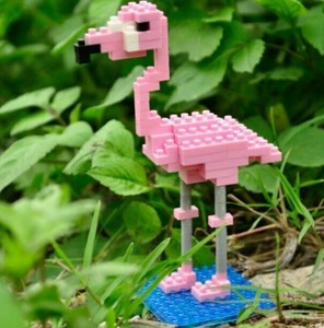 flamingo building blocks