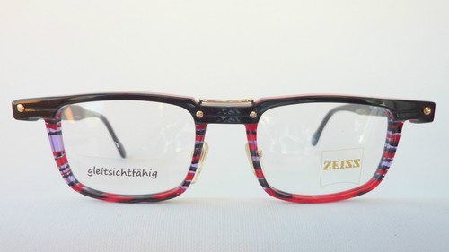 Zeiss extravagante Brillenfassung für Herren farbig Markenbrille 47-19 Grösse M - Picture 2 of 4