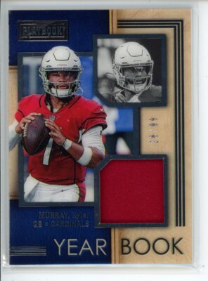 2022 Panini Playbook #YS-2 Kyler Murray Yearbook Relic /99