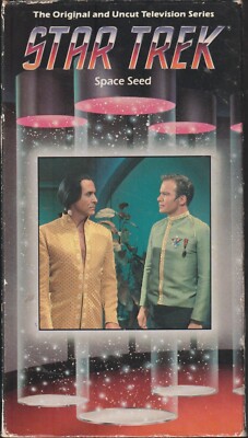 STAR TREK - Space Seed Ricardo Montalban KHAN Episode #24 [VHS  